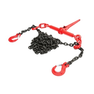 Lant ancorare pentru utilaje grele cu dispozitiv de tensionare pe clichet, greutate suportata 4T, lungime lant 6m, grosime zala fi 8mm, Cod: BK92731,Brand: BRECKNER GERMANY - Img 4
