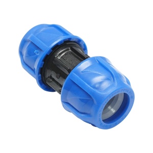Mufa compresiune egala, D25x25mm, PN16, pentru sisteme irigatii, Cod: DISLV57, Poelsan - Img 3