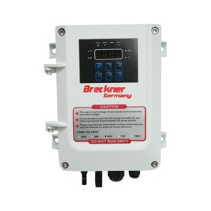 Pompa apa de suprafata, 550W, 48V debit 17 m3/h cu controller MPPT+senzor nivel apa pentru panou solar, fotovoltaic, Cod: DISHR28, Breckner Germany - Img 4