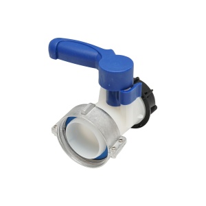 Robinet pentru bazin IBC S60x6, DN50 diametru filet 75mm, garnitura EPDM, Cod: DISGP40, - Img 3