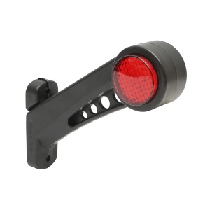 Set lampi laterale de gabarit cu LED 12-24V, rosu-alb, PVC elastic, Cod: BK69516, Brand: BRECKNER GERMANY - Img 4