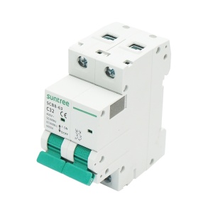 Siguranta automata tip intreruptor 2P-32A-400VAC, 6KA, Cod: DISMB38, Brand: SUNTREE - Img 3