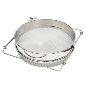 Sita dubla din inox pentru fitrare miere 235mm, Cod: DISKR99 - Img 3