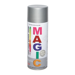 Spray vopsea Magic gri platin 450 ml, Cod: FOXD69, Brand: MAGIC - Img 1