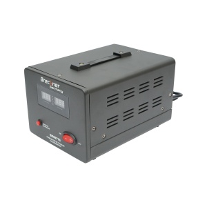 Stabilizator automat de tensiune 1000VA monofozic cu servomotor, Cod: BK69776, Brand: BRECKNER GERMANY - Img 2
