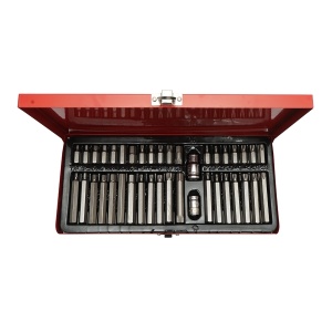 Trusa chei imbus, biti torx, hex si spline 40 piese, Cod: BK78560, Brand: BRECKNER GERMANY - Img 3