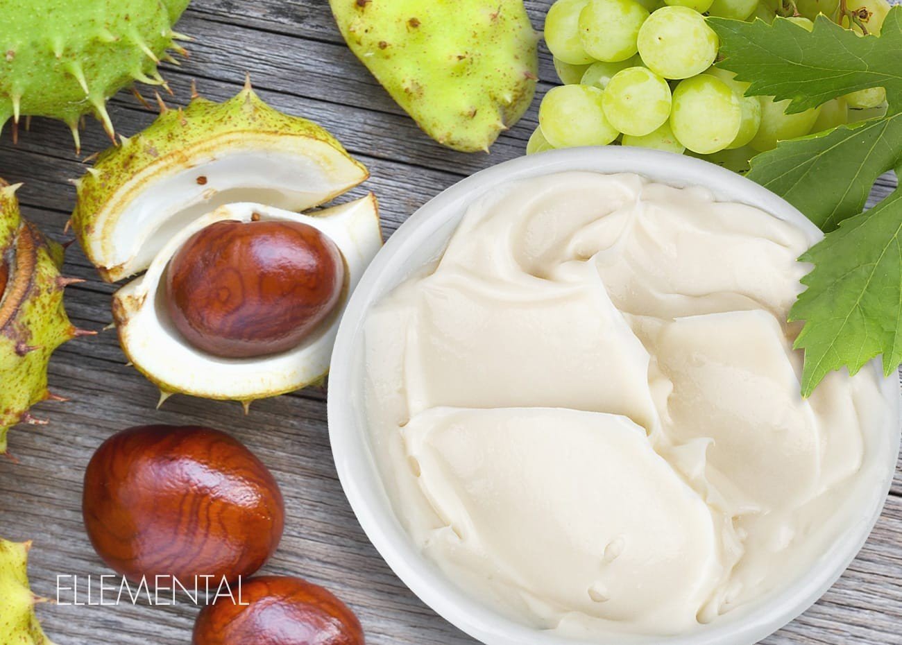 Creme für schwere Beine mit Kastanie