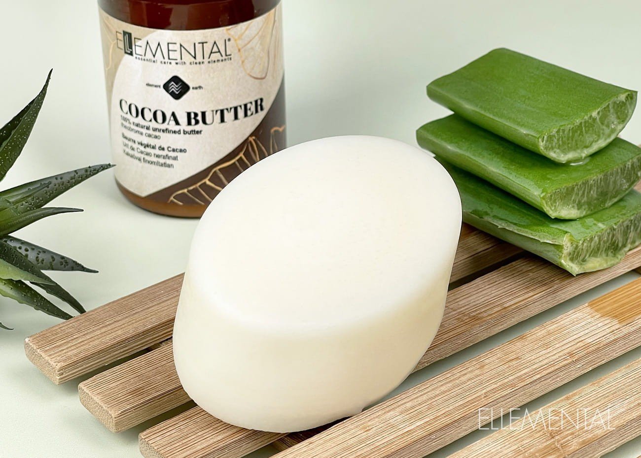 Fester Make-up-Entferner mit Aloe