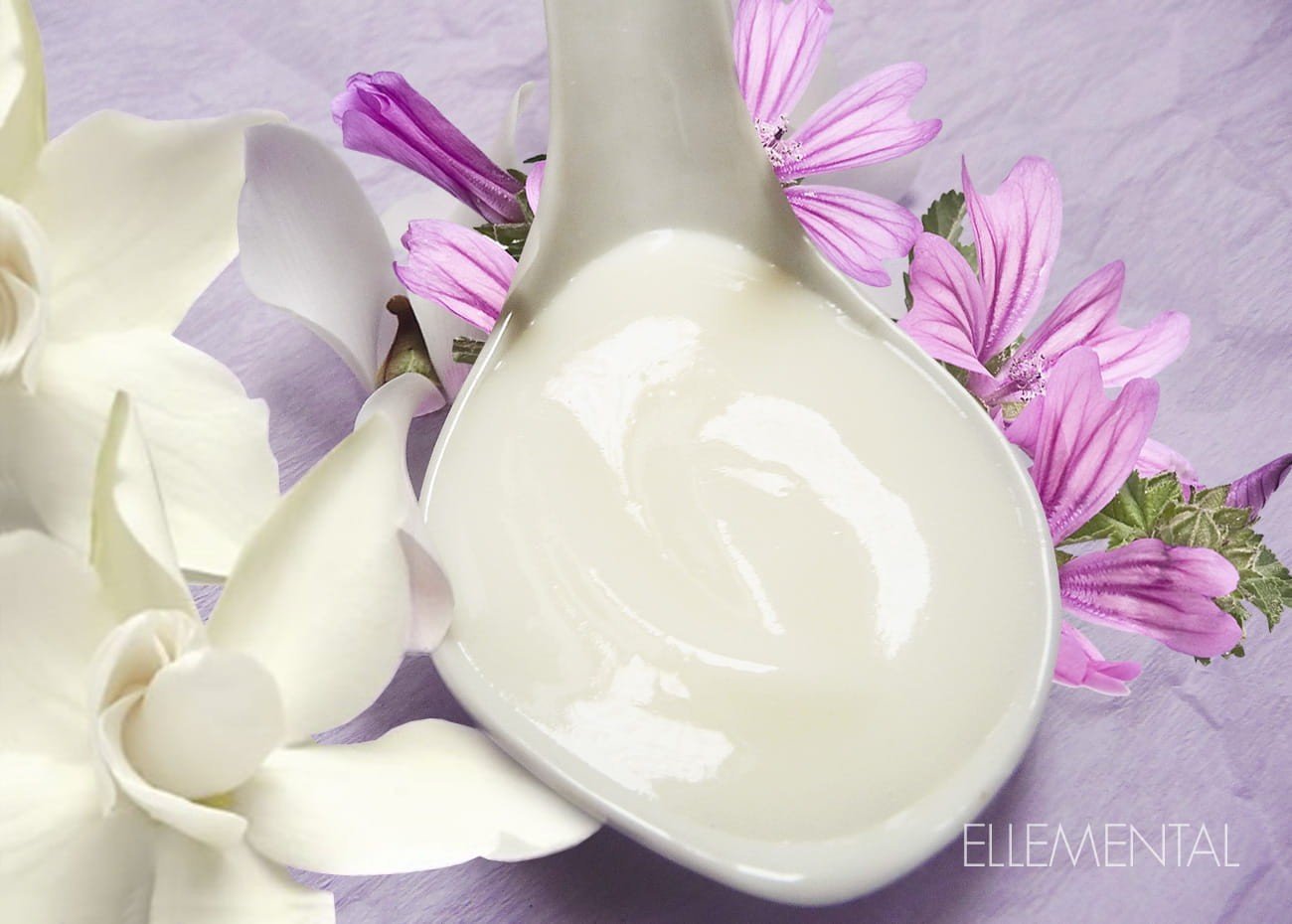 Lait corporel hydratant à la mauve et à l'urée
