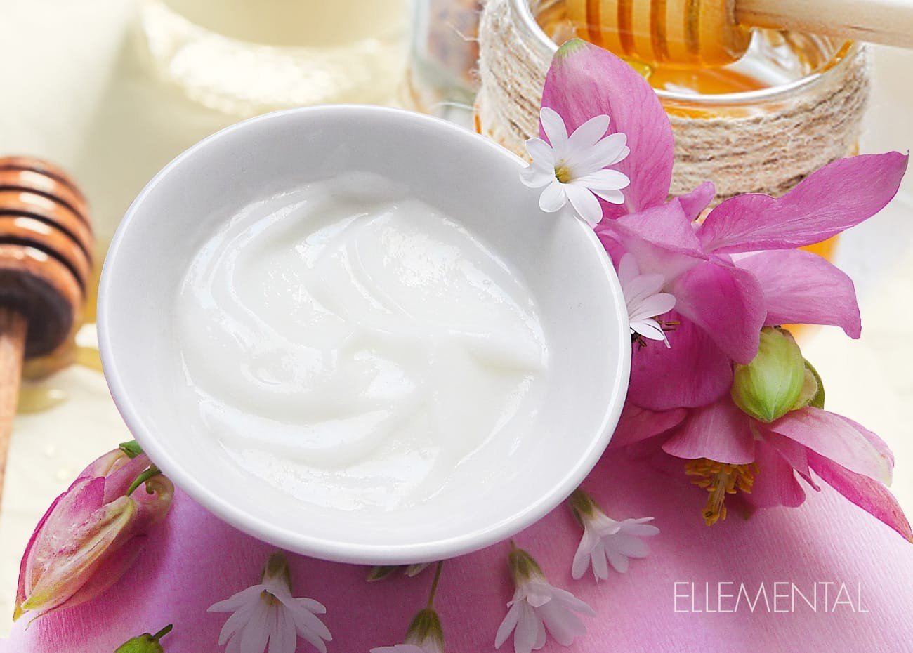 Crème corps gourmande au lait et au miel