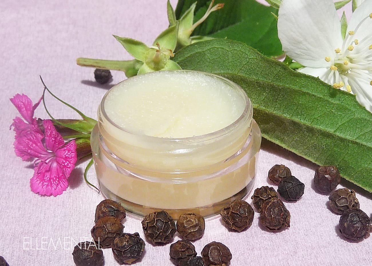 Parfum solide floral