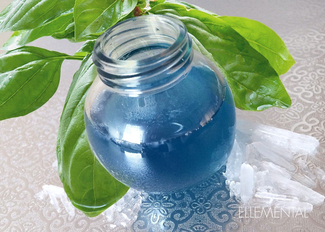 Gel douche énergisant au menthol et au basilic