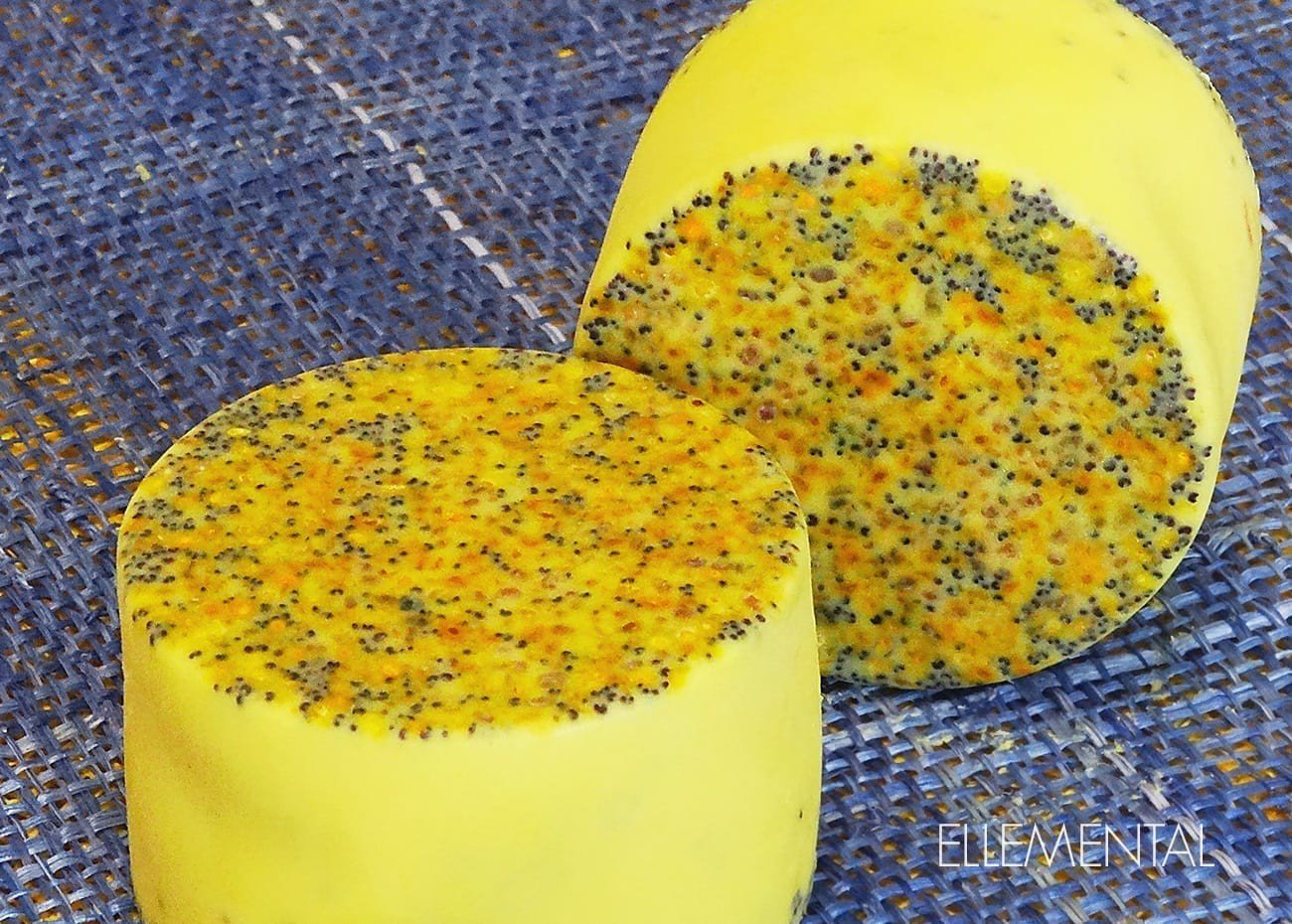 Savon au pavot et au pollen