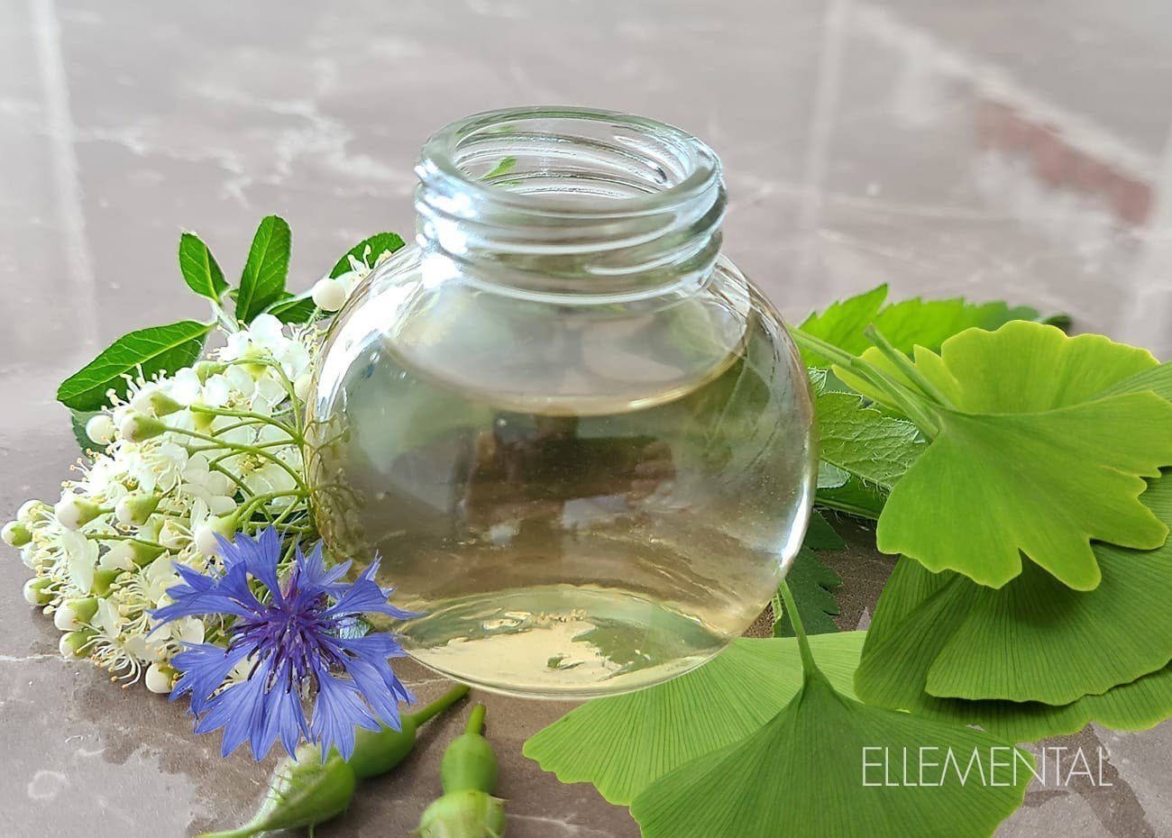 Tónico de ginkgo y HA para piel seca