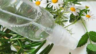 Lotion for hair with dandruff, irritated scalp