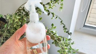 Yoga mat cleaner