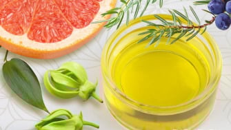 Energy massage oil