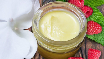 Crema nutriente al lampone e Q10, pelle secca