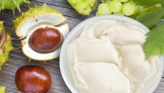 Crema para piernas pesadas con castaña