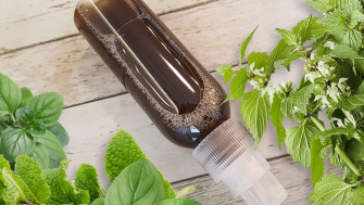 Loción anticaspa con ortiga y ácido salicílico