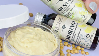 Mascarilla capilar natural restauradora e hidratante