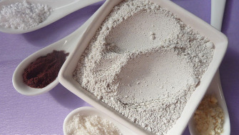 Mascarilla exfoliante en polvo, regeneradora y antienvejecimiento