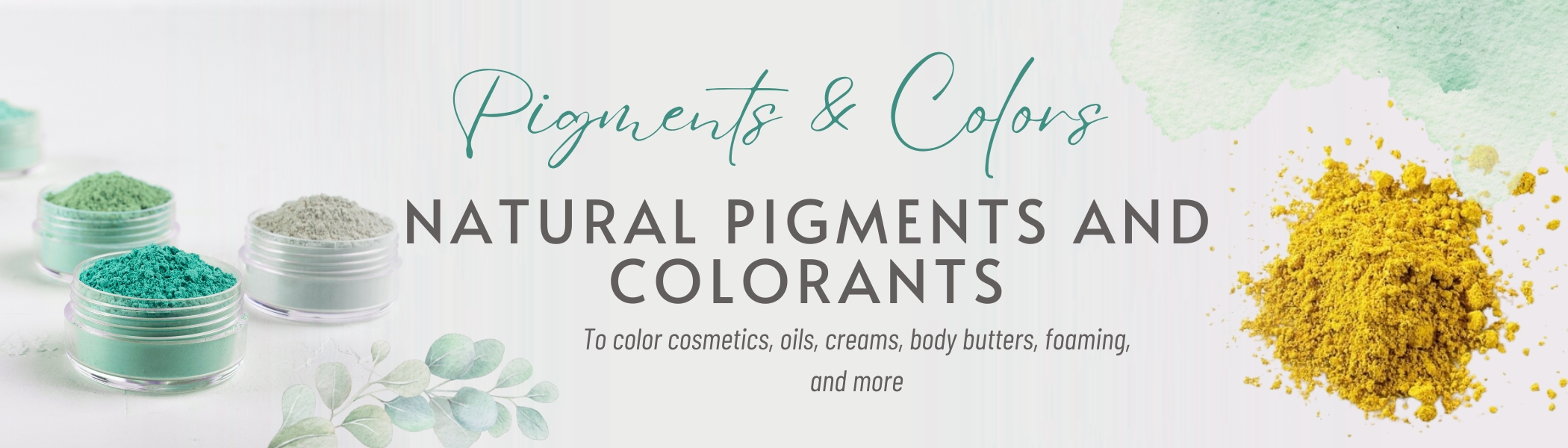 Natural Pigments, Colors