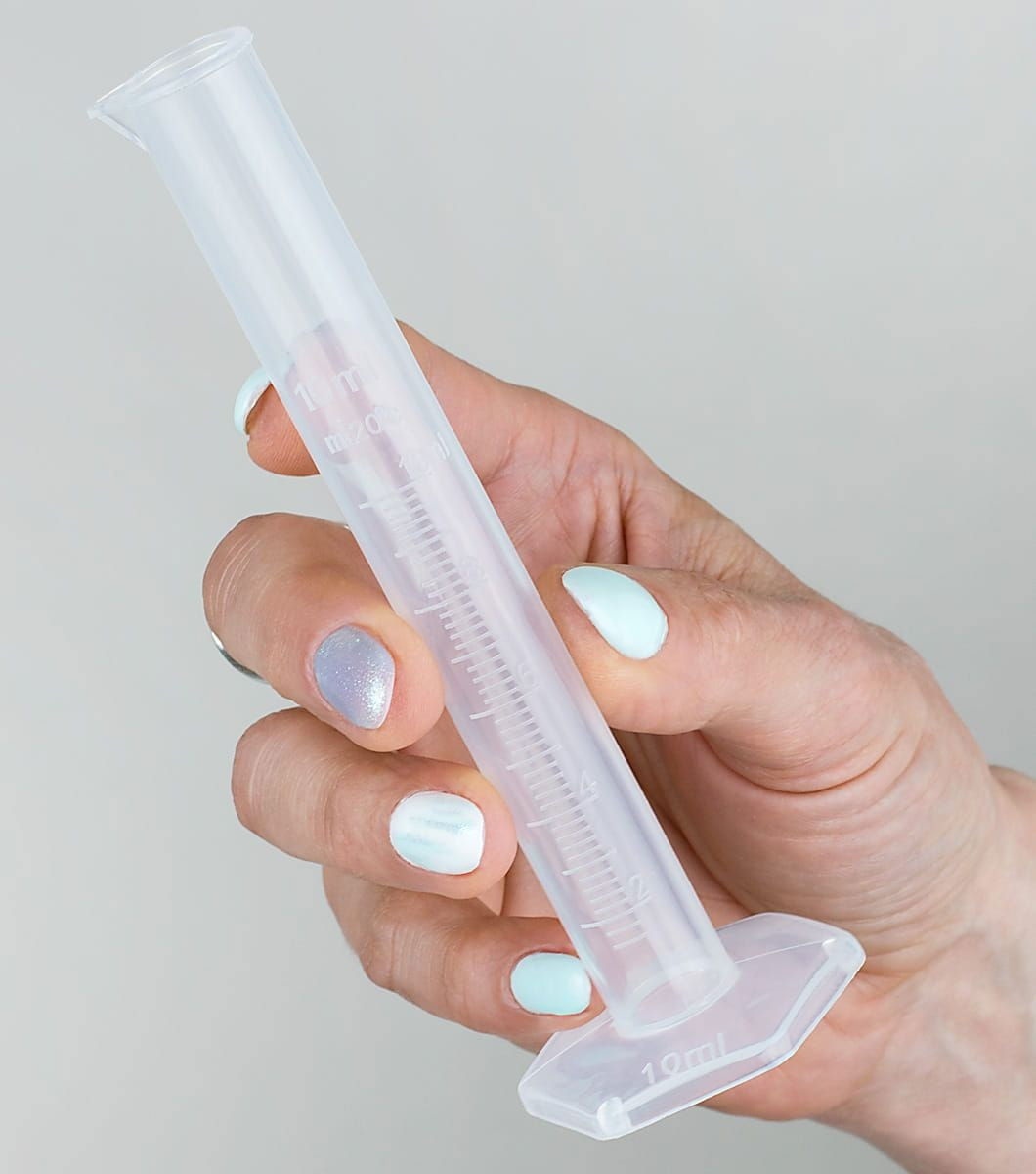 Graduated cylinder, 10 ml, image size:1060x1200