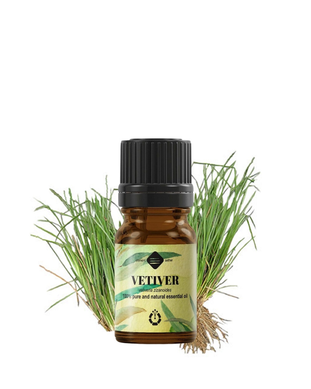 Vetiver essential oil, 100% pure therapeutic grade