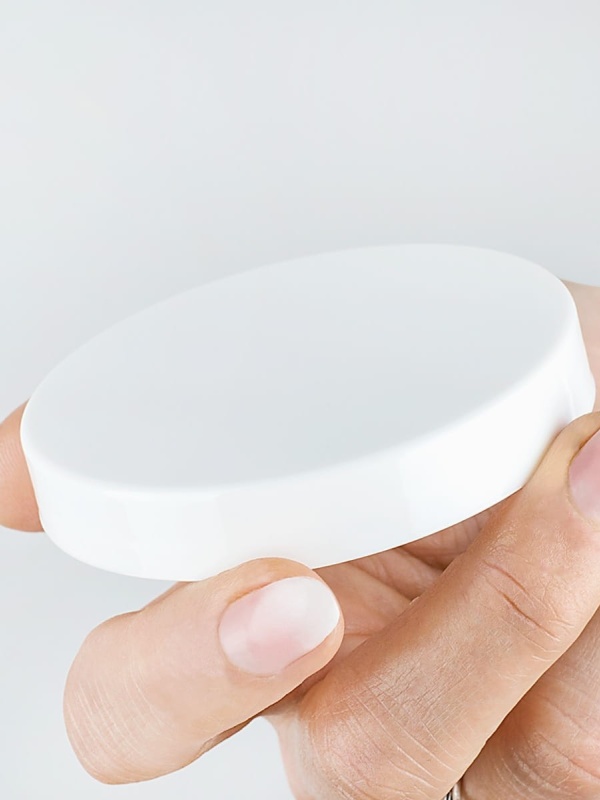 White Lid for 100 and 200 ml PET jars
