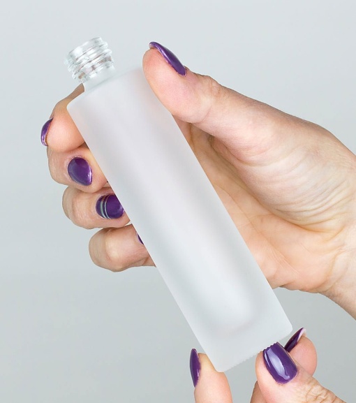 Glass bottle Laura Frosted, 50 ml