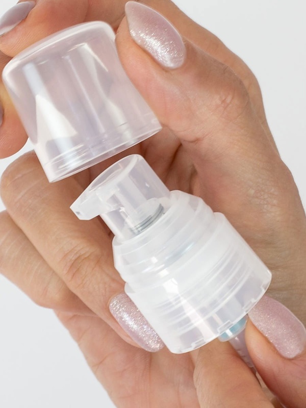 Pompe à lotion translucide 24/410