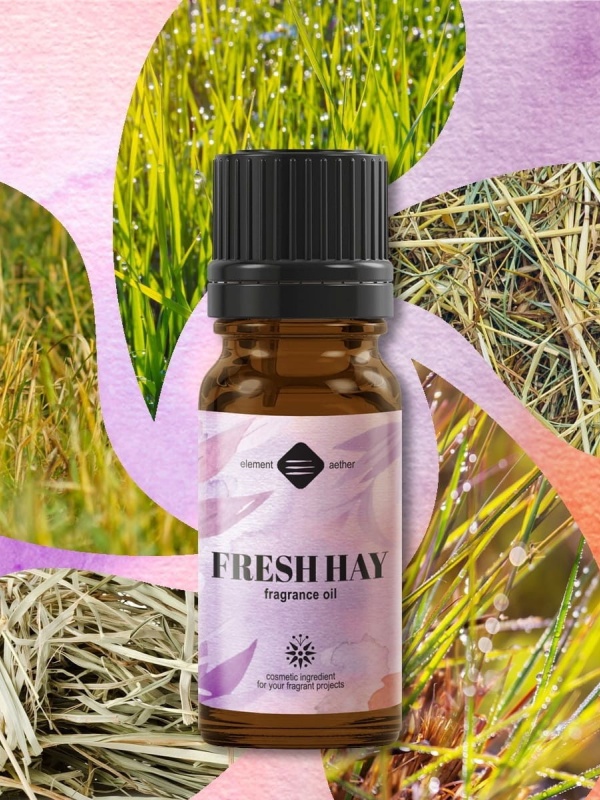 Aceite con fragancia a heno fresco