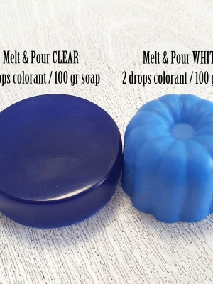 Blaue Seifenfarbe - Img 2