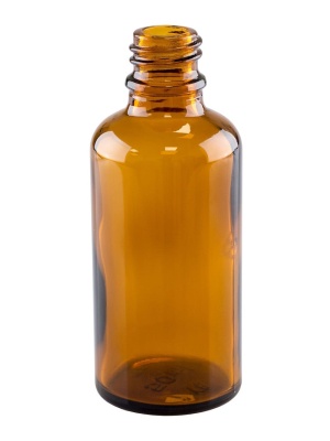 Brązowa butelka DIN18, 50 ml - Img 2