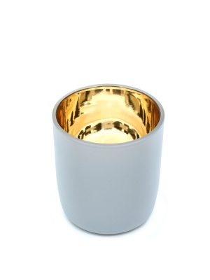 Candle jar SATIN GRAY 300 ml - Img 2