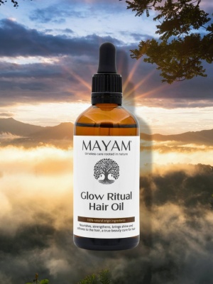 MAYAM Glow Ritual Hair Oil, 100 ml - Img 2