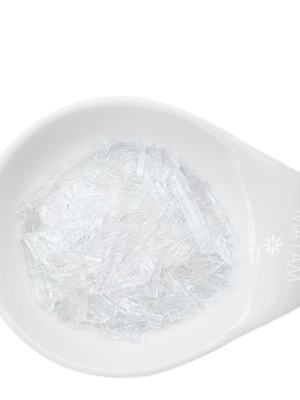 Menthol crystals