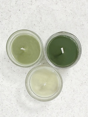 Olive candle color