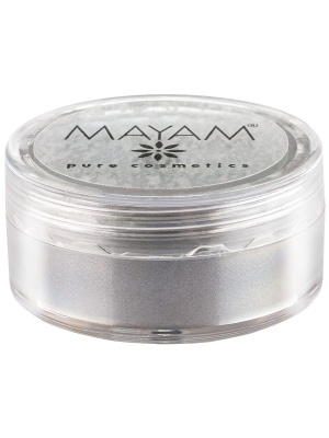Pigmento cosmetico perlato 32 Metallic Silver - Img 2