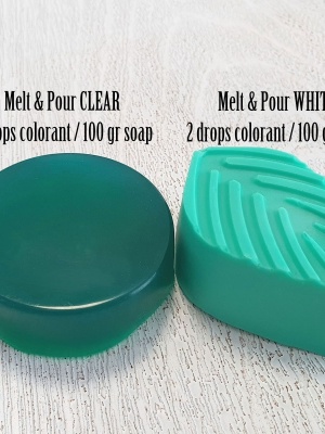 Savon vert coloré - Img 2