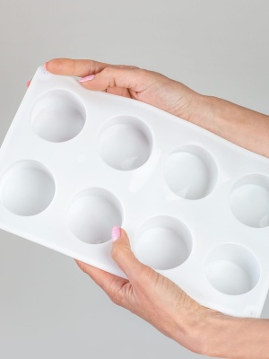 Stampo per sapone Rotondo, 8 cavità