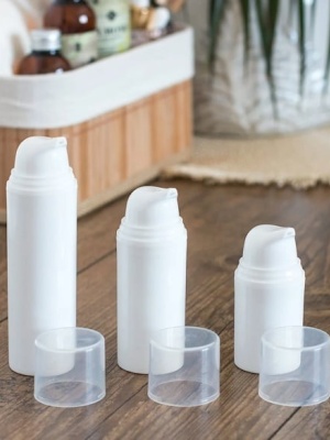 Flacon airless Lyra blanc, 50 ml - Img 3