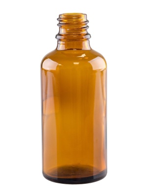 Glass bottle Brown DIN18, 50 ml - Img 4