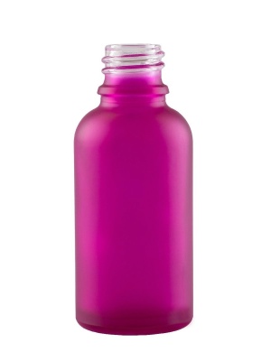 Glass bottle Ele Pink matt 30 ml - Img 2