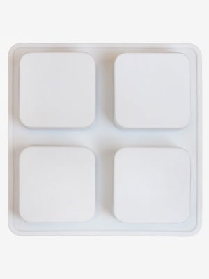 Stampo per sapone Quadrato, 4 cavità - Img 2