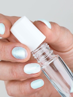 White Cap for mini Roll-on glasses of 10 ml - Img 3