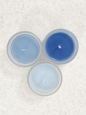 Blue Light candle color