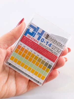 pH indicator 1-14 precision, set of 100 strips - Img 3