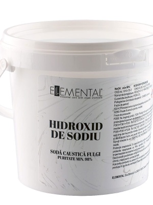 Sodium hydroxide NaOH flakes